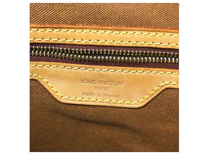 Louis Vuitton Cabas Mezzo Monogram Canvas Marrone - vista 4