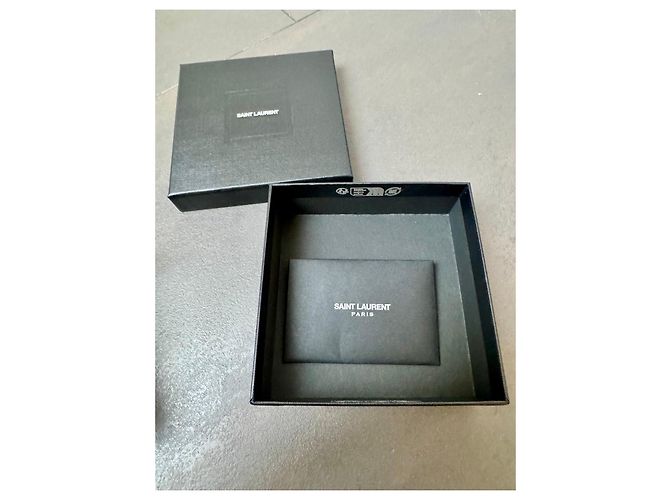 Bracciale a maglia curb Saint Laurent dorato D'oro - vista 9