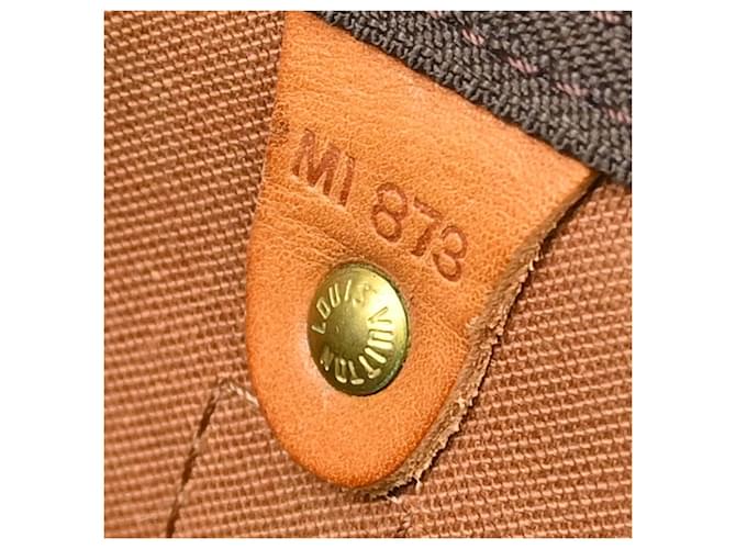 Louis Vuitton Keepall Monogram Canvas 55 Marrone - vista 5