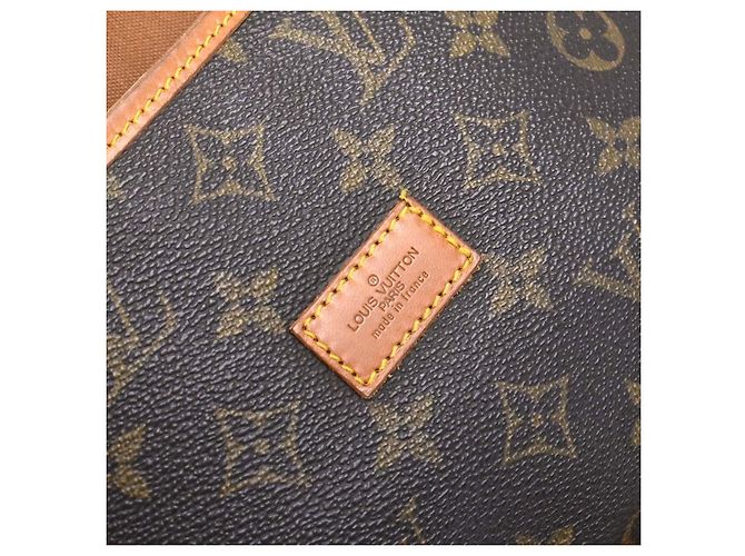 Louis Vuitton Saumur Monogram Canvas 30 Marrone - vista 4
