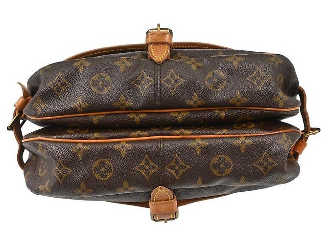 Louis Vuitton Saumur Monogram Canvas 30 Marrone - vista 6