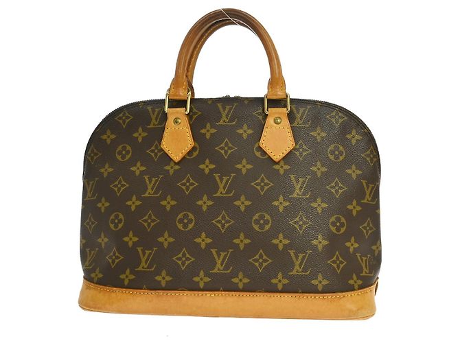 Louis Vuitton Alma Monogram Canvas PM Marrone - vista 2