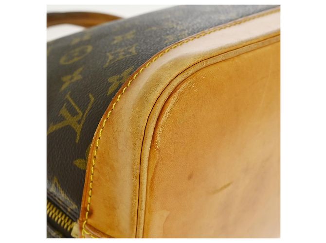 Louis Vuitton Alma Monogram Canvas PM Marrone - vista 7