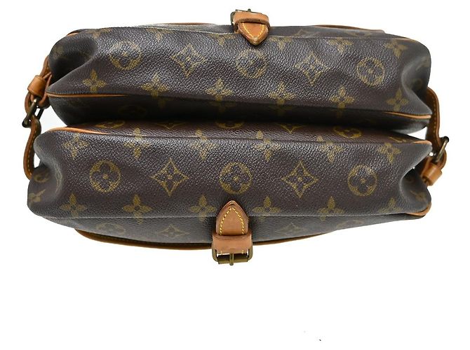 Louis Vuitton Saumur Monogram Canvas 30 Marrone - vista 6