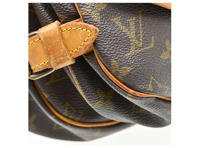 Louis Vuitton Saumur Monogram Canvas 30 Marrone - vista 7