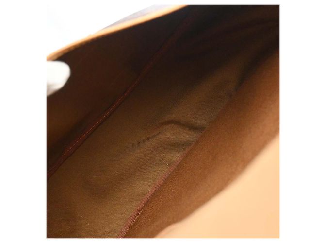 Louis Vuitton Saumur Monogram Canvas 35 Marrone - vista 3