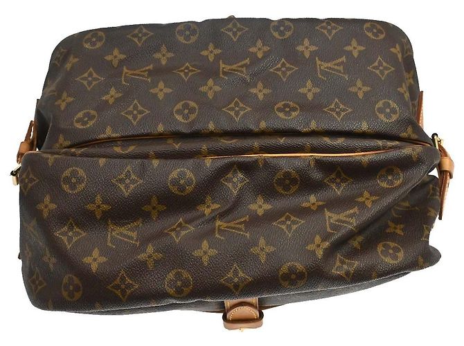 Louis Vuitton Saumur Monogram Canvas 35 Marrone - vista 6