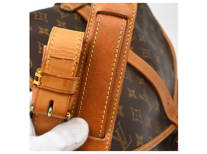 Louis Vuitton Saumur Monogram Canvas 35 Marrone - vista 6