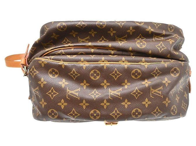 Louis Vuitton Saumur Monogram Canvas 35 Marrone - vista 7