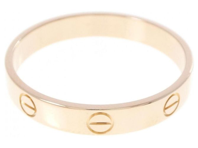 Anello Mini Love di Cartier in oro rosa - vista 2
