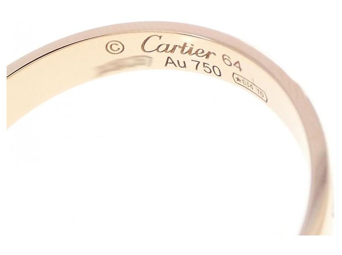 Anello Mini Love di Cartier in oro rosa - vista 3