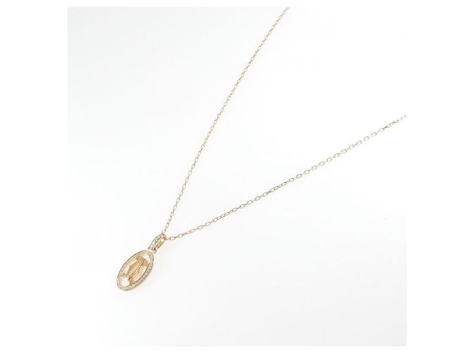 Collana Logo Cartier in Oro Rosa - vista 2