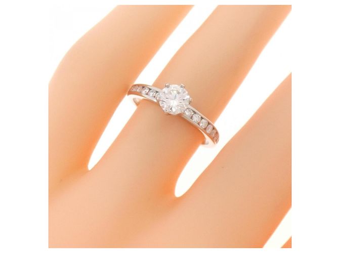 Tiffany & Co. Solitaire Ring mit Kanalfassung - Ansicht 5
