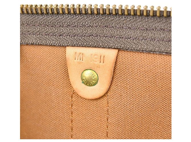 Louis Vuitton Keepall Monogram Canvas 55 Castaño - vista 5
