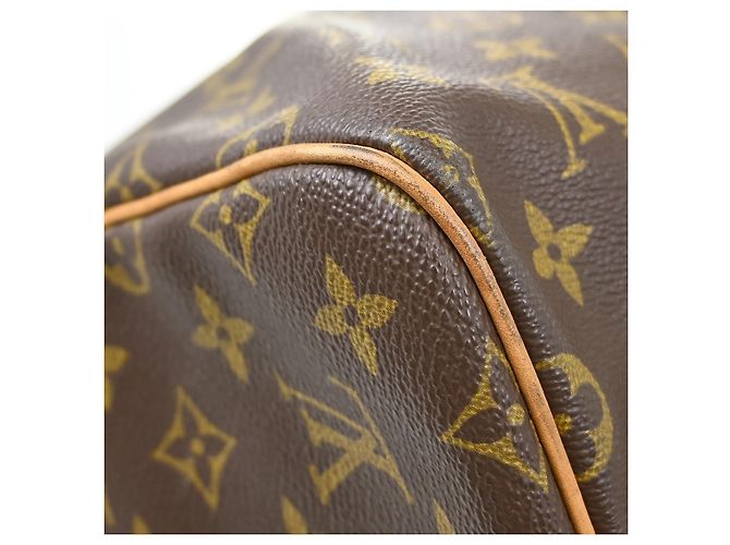Louis Vuitton Keepall Monogram Canvas 55 Castaño - vista 7