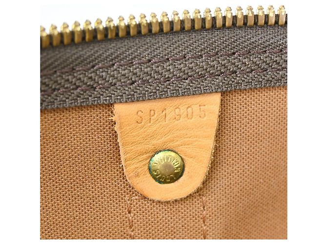 Keepall Tasche Louis Vuitton Monogram Canvas 55 Braun - Ansicht 5