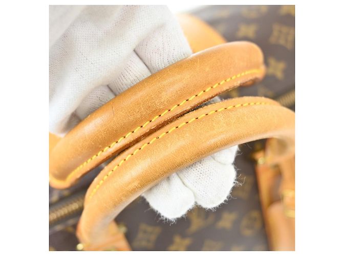 Keepall Tasche Louis Vuitton Monogram Canvas 55 Braun - Ansicht 6