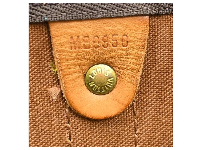 Louis Vuitton Keepall Monogram Canvas 50 Marrone - vista 5