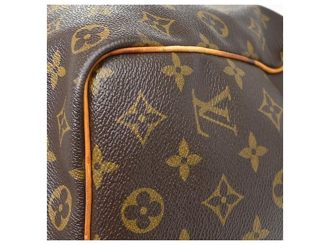Louis Vuitton Keepall Monogram Canvas 50 Marrone - vista 7