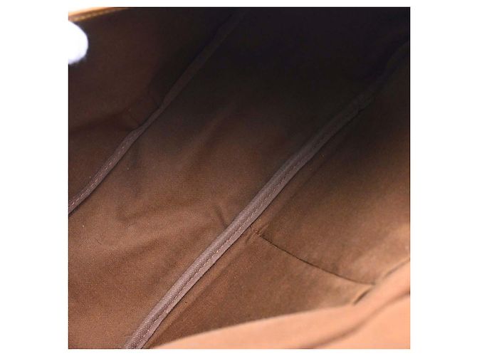 Louis Vuitton Saumur Monogram Canvas 35 Marrone - vista 3