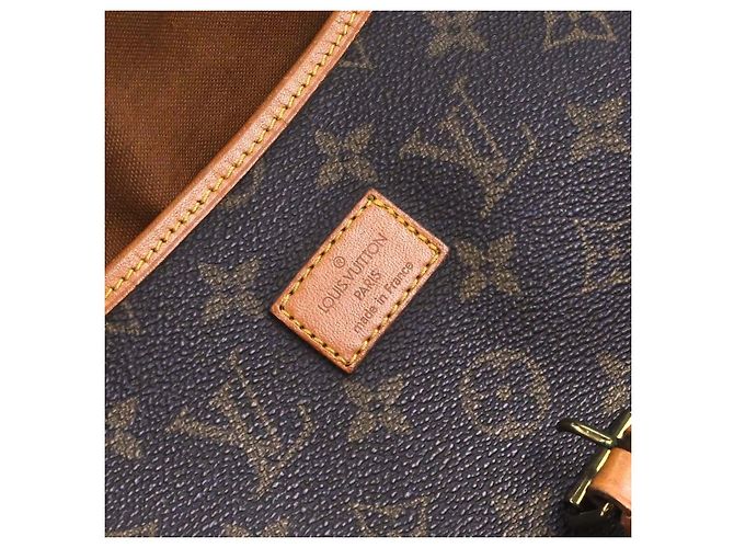 Louis Vuitton Saumur Monogram Canvas 35 Marrone - vista 4