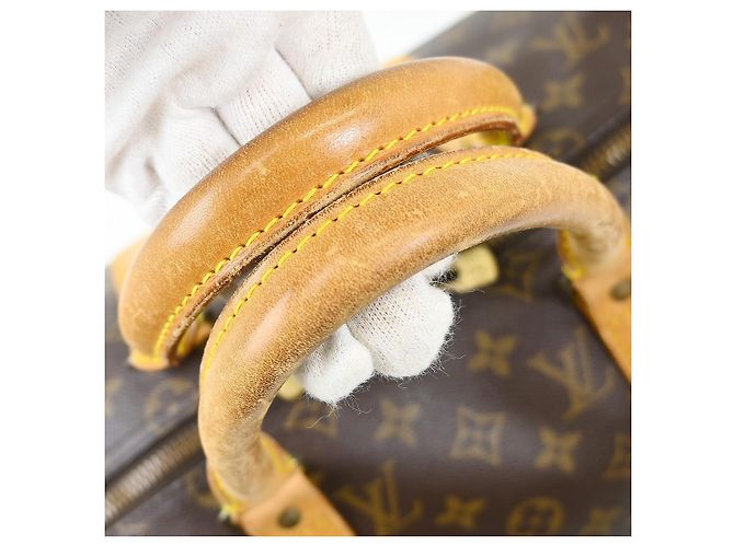 Louis Vuitton Keepall Monogram Canvas 50 Marrone - vista 6