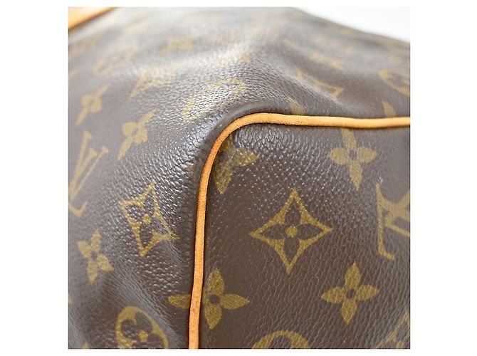 Louis Vuitton Keepall Monogram Canvas 50 Marrone - vista 7
