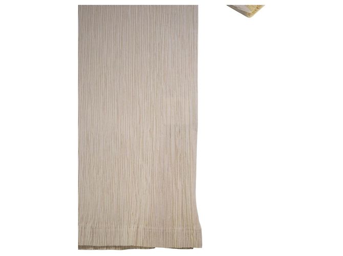 Issey Miyake Pleats Please Blusa Crema Beige - vista 6