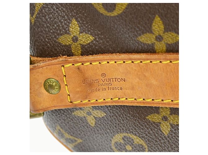 Louis Vuitton Keepall Bandouliere Monogram Canvas 55 Marrone - vista 4
