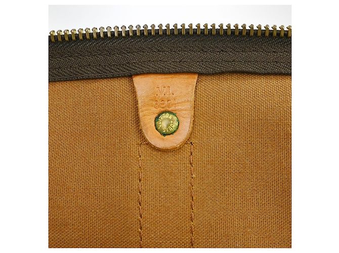Louis Vuitton Keepall Bandouliere Monogram Canvas 55 Marrone - vista 5
