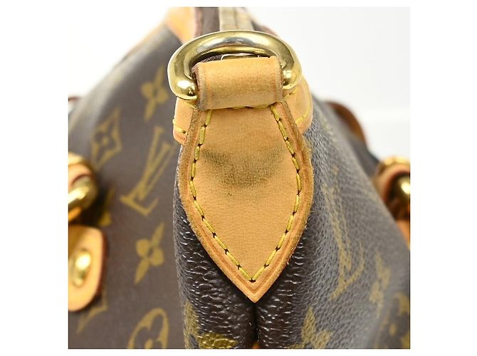 Sac à main Louis Vuitton Palermo Monogram Canvas GM Marron - vue 6