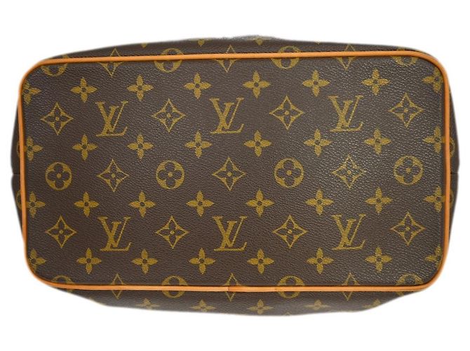Sac à main Louis Vuitton Palermo Monogram Canvas PM Marron - vue 3