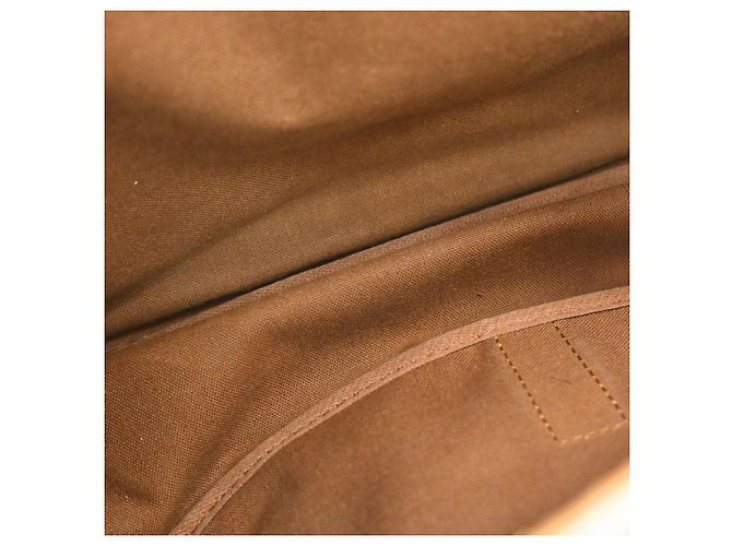 Louis Vuitton Saumur Monogram Canvas 35 Brown - view 3