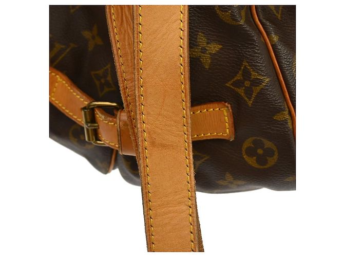 Louis Vuitton Saumur Monogram Canvas 35 Brown - view 6