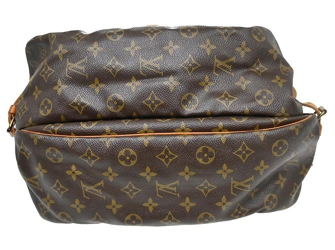 Louis Vuitton Saumur Monogram Canvas 35 Marrone - vista 6