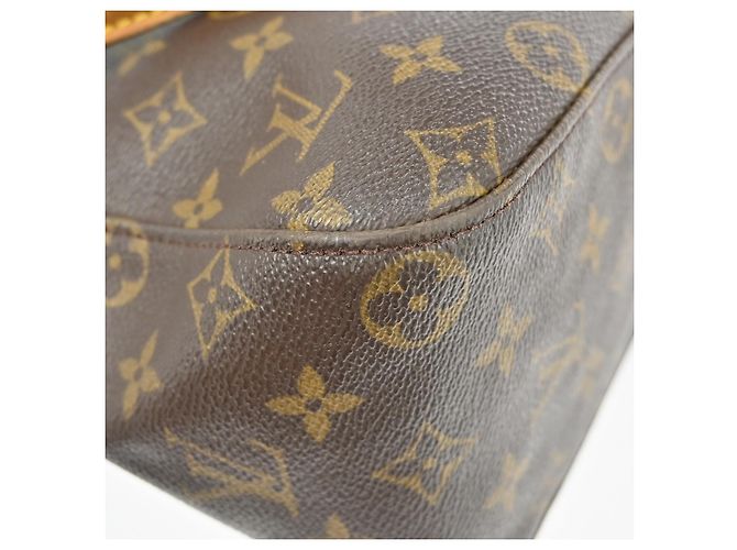Louis Vuitton Looping Monogram Canvas GM Marrom - vista 7