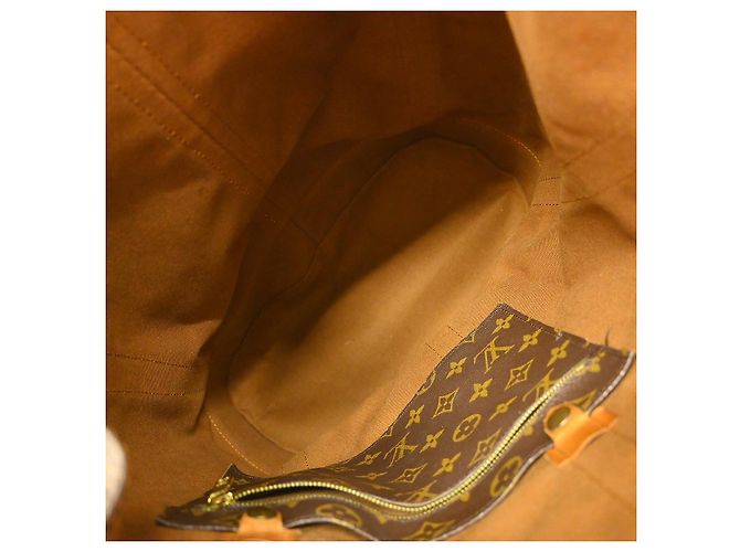 Zaino Louis Vuitton Randonnee Monogram Canvas GM Marrone - vista 3