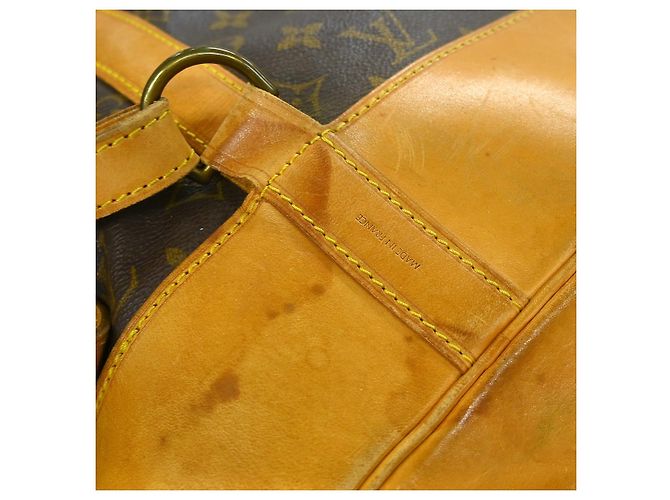 Zaino Louis Vuitton Randonnee Monogram Canvas GM Marrone - vista 4