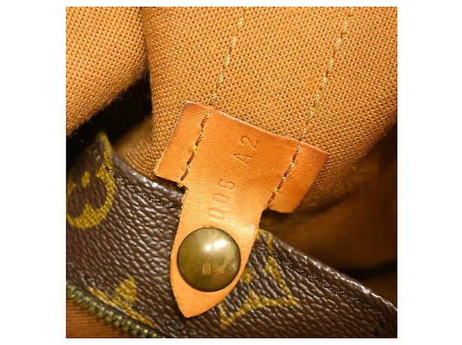 Zaino Louis Vuitton Randonnee Monogram Canvas GM Marrone - vista 5