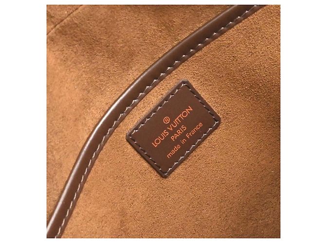 Louis Vuitton Pochette Saint Louis Damier Ebene Marrone - vista 4