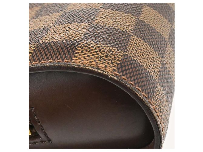Louis Vuitton Pochette Saint Louis Damier Ebene Marrone - vista 6