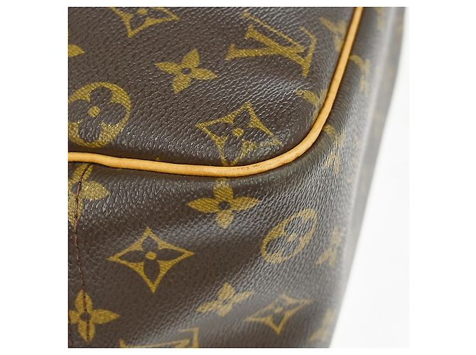 Louis Vuitton Deauville Monogram Canvas 34 Castaño - vista 7