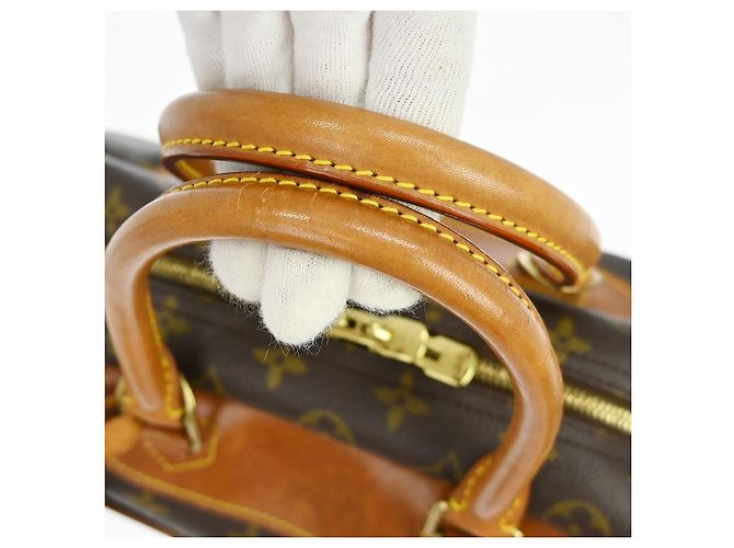 Borsa Louis Vuitton Deauville in Monogram Canvas 34 Marrone - vista 6
