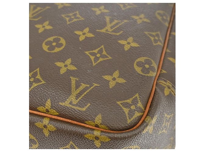Borsa Louis Vuitton Deauville in Monogram Canvas 34 Marrone - vista 7