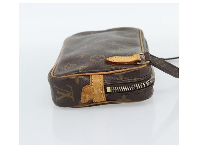 Louis Vuitton Pochette Marly Bandouliere Monogram Canvas medium Marrone - vista 4