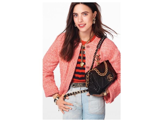 Chanel Iconic Pink Tweed Jacke - Ansicht 2