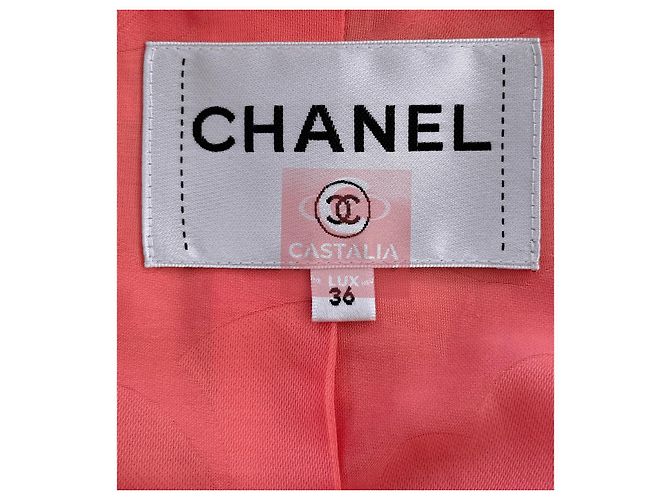 Chanel Iconic Pink Tweed Jacke - Ansicht 7