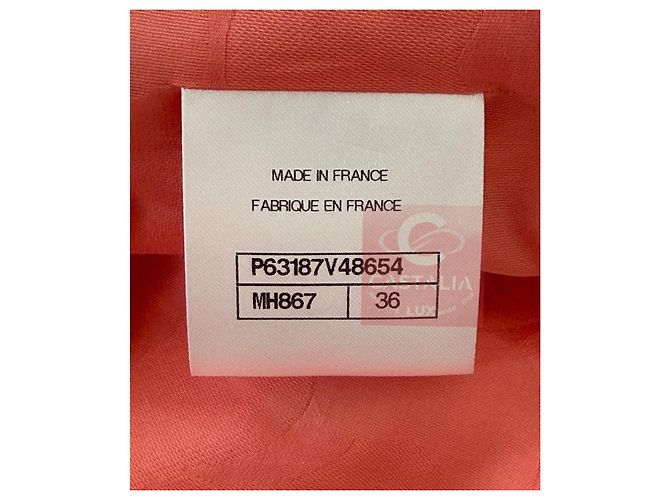 Chanel Iconic Pink Tweed Jacke - Ansicht 8
