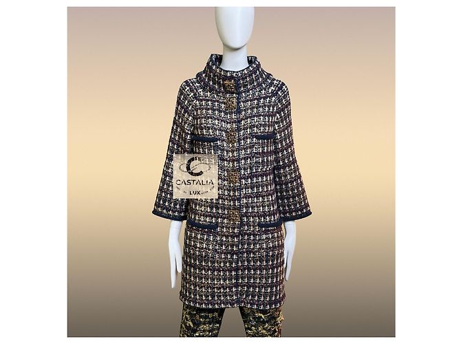 Abrigo Chanel Paris Byzance Colección Metiers d'Art - vista 3