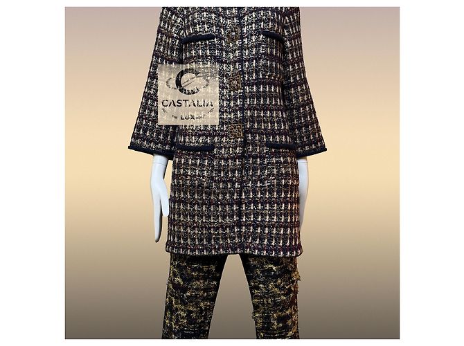 Abrigo Chanel Paris Byzance Colección Metiers d'Art - vista 5